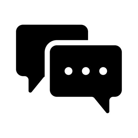 Conversation, text, messaging, chat bubble vector designのイラスト素材