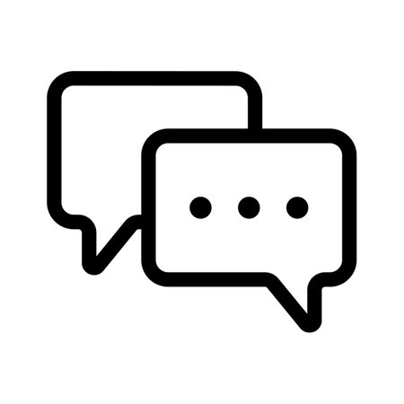 Conversation, text, messaging, chat bubble vector designのイラスト素材
