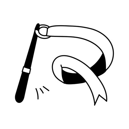 Gymnastics ribbon vector, rhythmic gymnastics performances and competitionsのイラスト素材