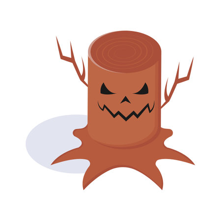 Take a look at this amazing icon of monster treeのイラスト素材