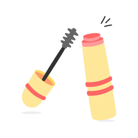 Get this amazing icon of maskara in modern styleのイラスト素材