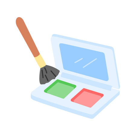 Customizable hand drawn icon of blushのイラスト素材
