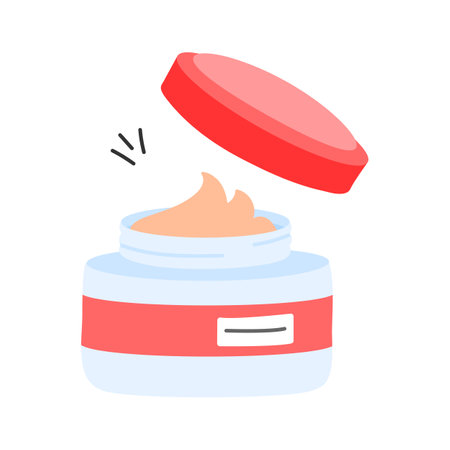 Take a look at this beautiful icon of beauty creamのイラスト素材