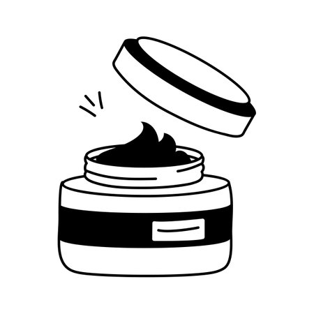 Take a look at this beautiful icon of beauty creamのイラスト素材