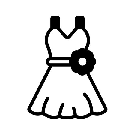 Icon for womens fashion or clothingのイラスト素材