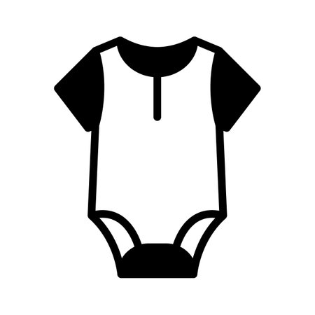 Icon of a baby, perfect for infant clothingのイラスト素材