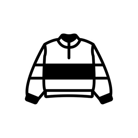 Cozy sweater icon for winter or casual wearのイラスト素材