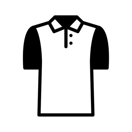 Basic t-shirt icon for casual wear representationのイラスト素材