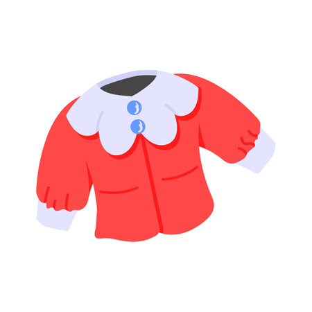 Womens sweater, unique icon of blouseのイラスト素材