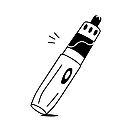 Nose hair trimmer icon design, ready for premium useのイラスト素材