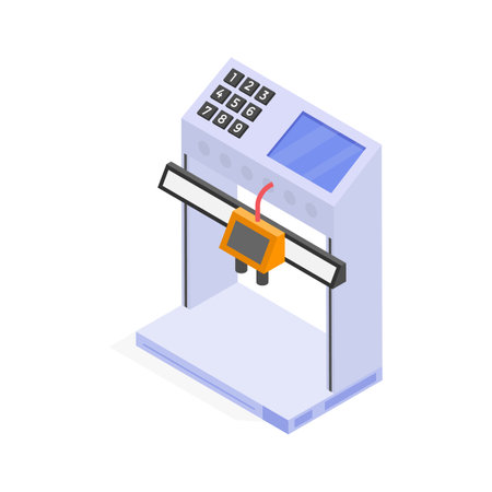 Compact device for engraving intricate patterns on materialsのイラスト素材