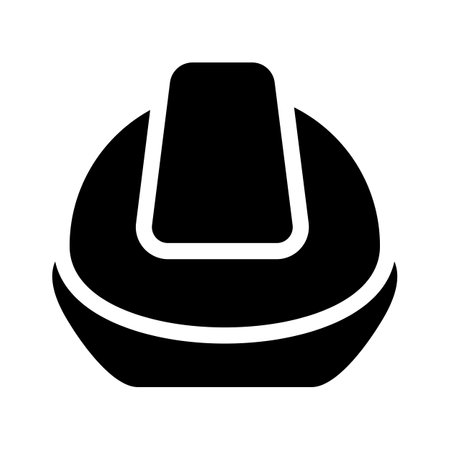 Have a look at this amazing icon of safety helmet in trendy styleのイラスト素材