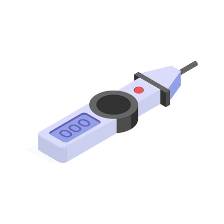 Get this amazing icon of voltmeter in modern styleのイラスト素材