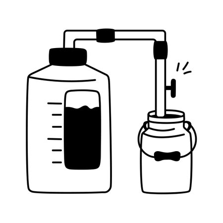 Take a look at this amazing icon of milk productionのイラスト素材