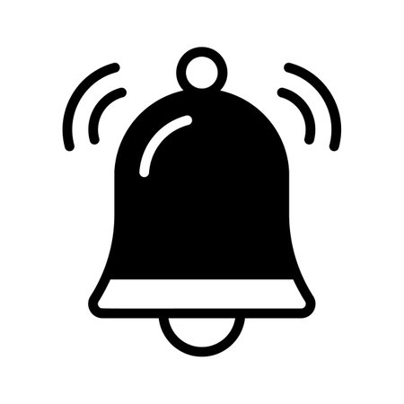 Take a look at this amazing icon of ringing bellのイラスト素材