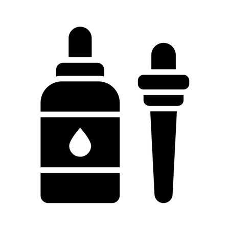 Skincare serum bottle for nourishing and hydrating treatmentsのイラスト素材
