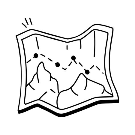 Take a look at this amazing icon of mountain locationのイラスト素材
