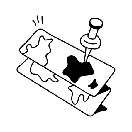 Grab this amazing icon of map in trendy styleのイラスト素材