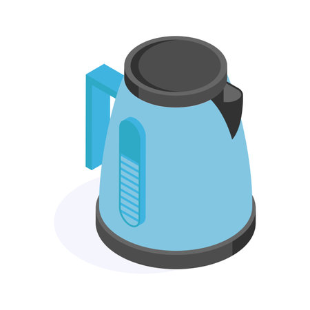 Get this amazing icon of electric kettle, ready to use vectorのイラスト素材
