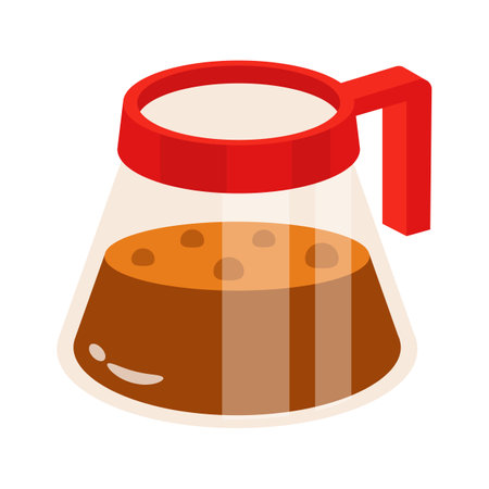 Take a look at this amazing icon of coffee carafe, ready to use vectorのイラスト素材