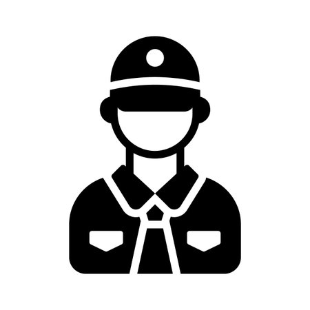 Check out handy glyph style icon of watchman