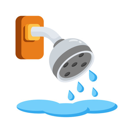 Well designed icon of showerhead in 2d style, ready to use vectorのイラスト素材