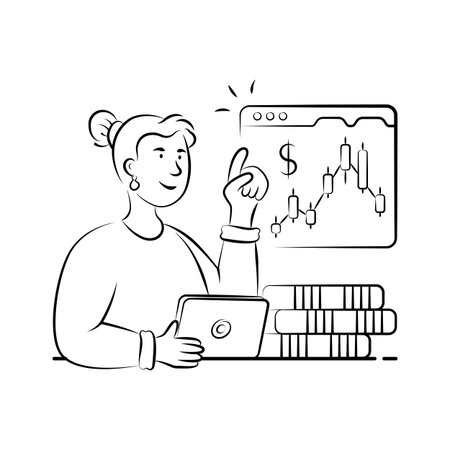 Take a look at this amazing illustration of cryptocurrency investmentのイラスト素材