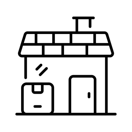 Get this amazing icon of home delivery in modern design styleのイラスト素材