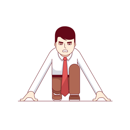 Business metaphor of start up entrepreneurshipのイラスト素材