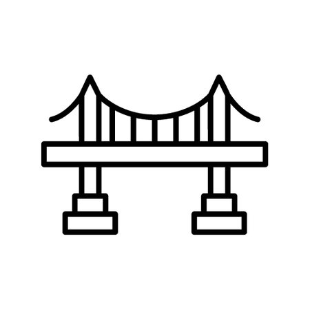 Bridge Iconのイラスト素材
