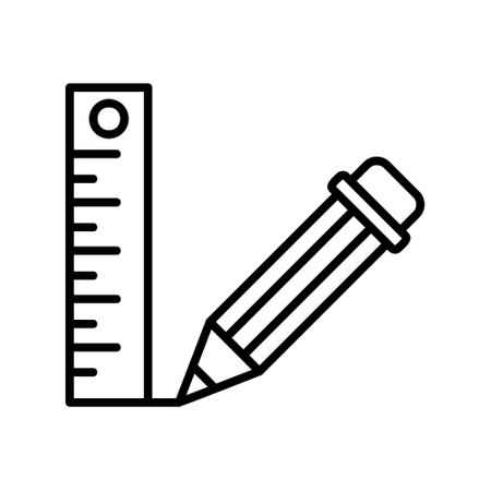 Ruler Iconのイラスト素材