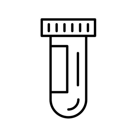 Test Tube Iconのイラスト素材