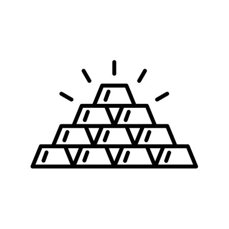 Gold Iconのイラスト素材