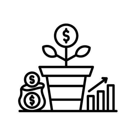 Profit Iconのイラスト素材