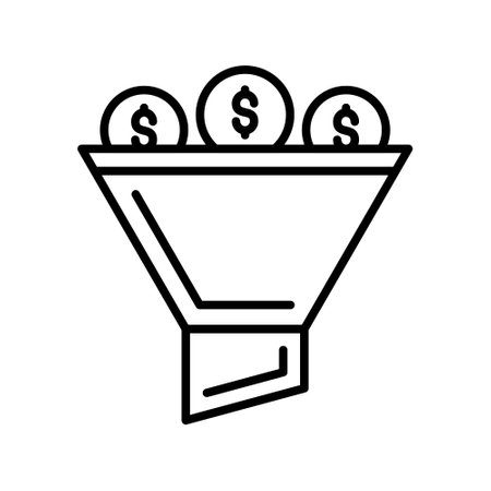 Funnel Iconのイラスト素材