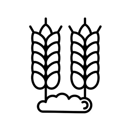 Cereals Iconのイラスト素材
