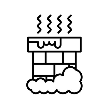 Smoke iconのイラスト素材