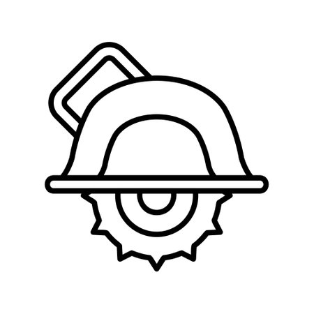 Circular Saw Creative Icons Designのイラスト素材