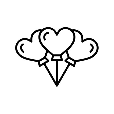 Balloon Creative Icons Designのイラスト素材