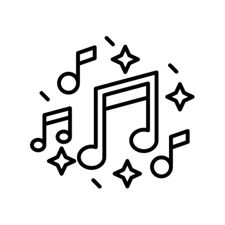 Music Creative Icons Designのイラスト素材