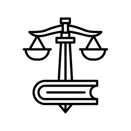 Law Creative Icons Designのイラスト素材