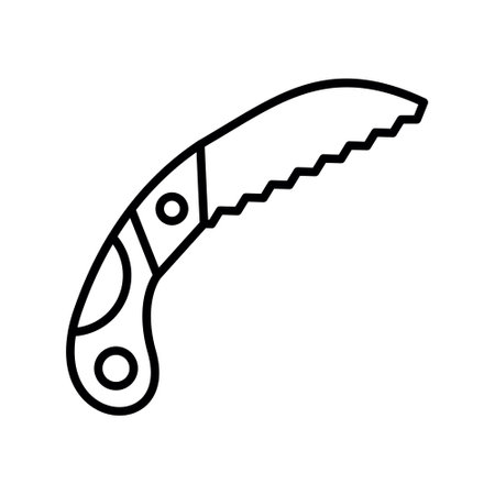 Pruning Saw Creative Icons Designのイラスト素材