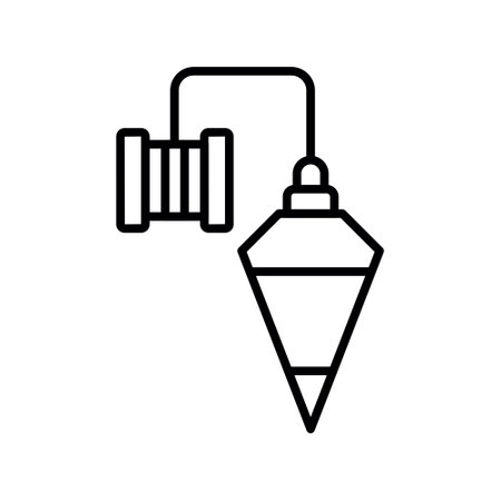 Plumb Bob Creative Icons Designのイラスト素材