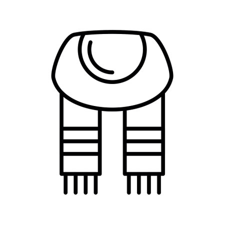 Scarf Creative Icons Designのイラスト素材