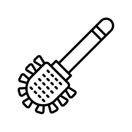 Toilet Brush Creative Icons Designのイラスト素材