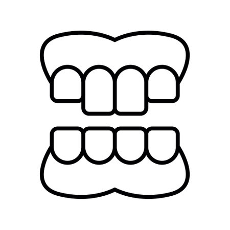 Denture Creative Icons Designのイラスト素材