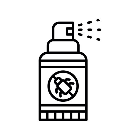 Spray Bottle Creative Icons Designのイラスト素材