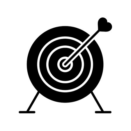 Dartboard Iconのイラスト素材