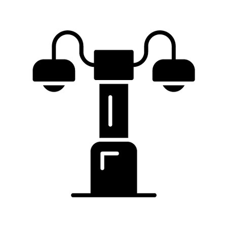Streetlight Iconのイラスト素材
