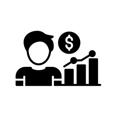 Broker Iconのイラスト素材